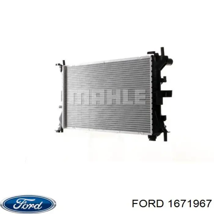 1671967 Ford Chłodnica silnika