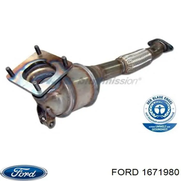 1671980 Ford Konwerter-katalizator