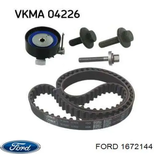 1672144 Ford Pasek rozrządu, zestaw