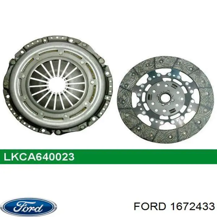 Do koszyka 1672433 Ford Zestaw sprzęgła (3 części)