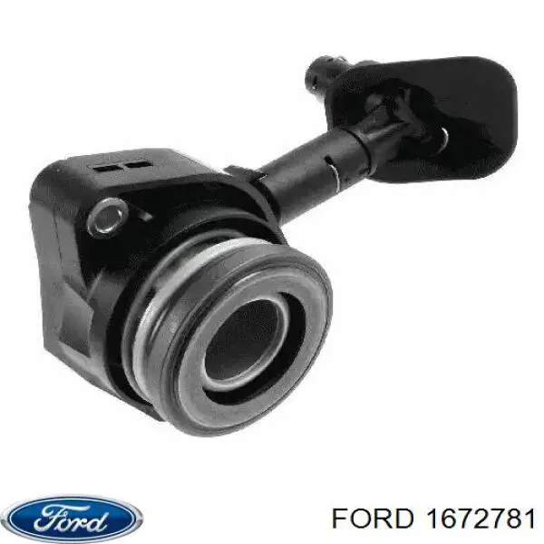 1672781 Ford Cylinder roboczy sprzęgła (wysprzęglik) w komplecie z łożyskiem wyciskowym