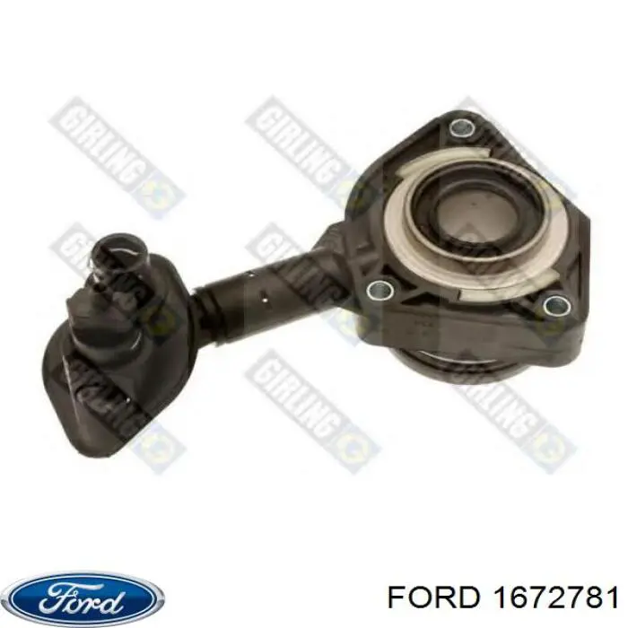 Cylinder roboczy sprzęgła (wysprzęglik) w komplecie z łożyskiem wyciskowym Ford 1672781 cena, od 68,16 USD
