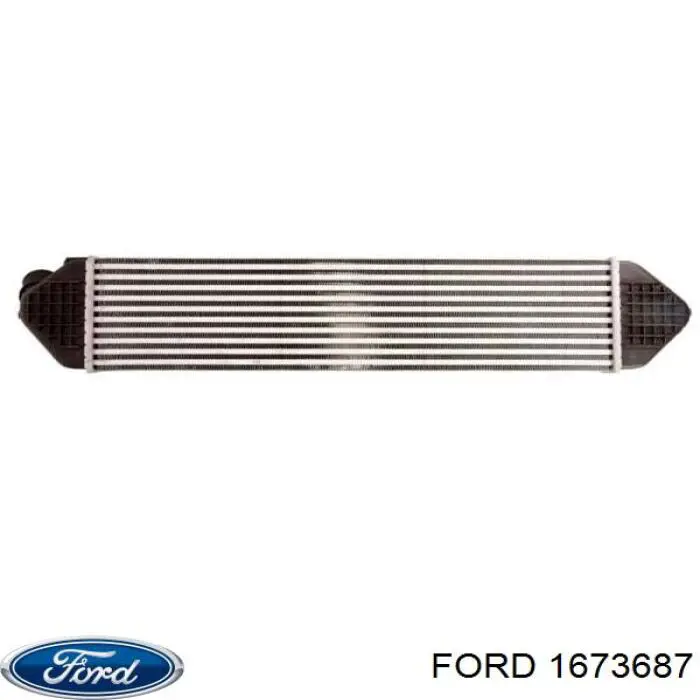 Chłodnica intercoolera Ford 1673687