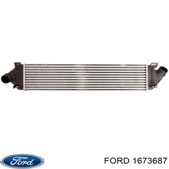 Chłodnica intercoolera Ford 1673687 cena, od 67,75 USD