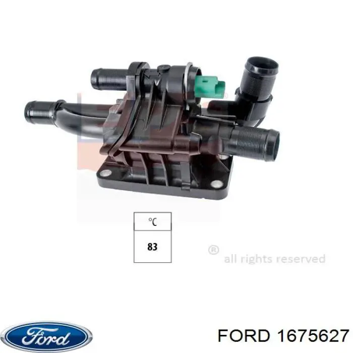 Obudowa termostatu Ford 1675627