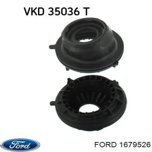 Do koszyka 1679526 Ford Łożysko podporowe amortyzatora przedniego