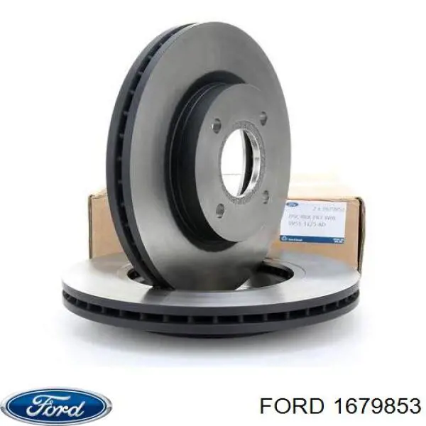 Do koszyka 1679853 Ford Tarcza hamulcowa przednia
