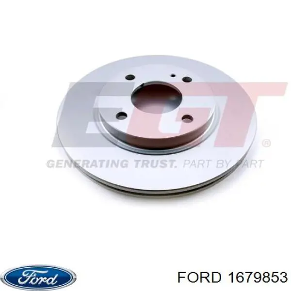 1679853 Ford Tarcza hamulcowa przednia