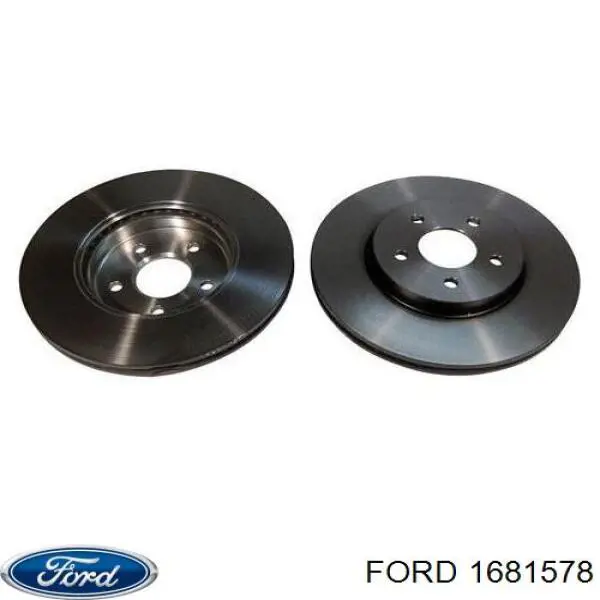 1681578 Ford Tarcza hamulcowa przednia