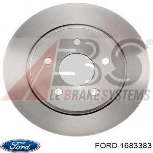 Tarcza hamulcowa tylna Ford 1683383 cena, od 43,27 USD