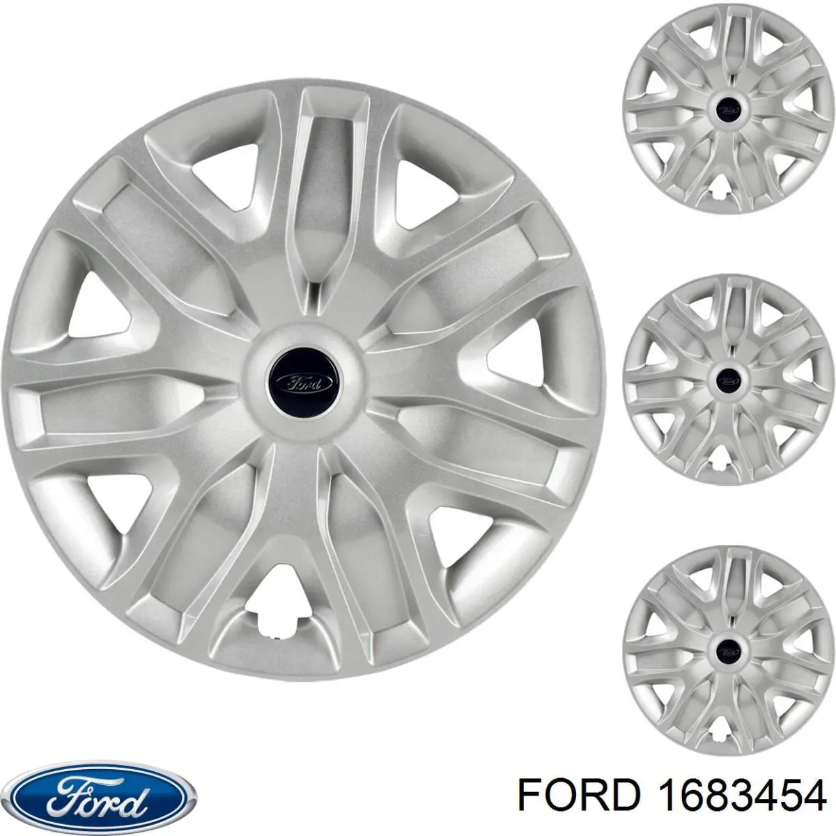 Do koszyka 1683454 Ford Kołpak do obręczy koła
