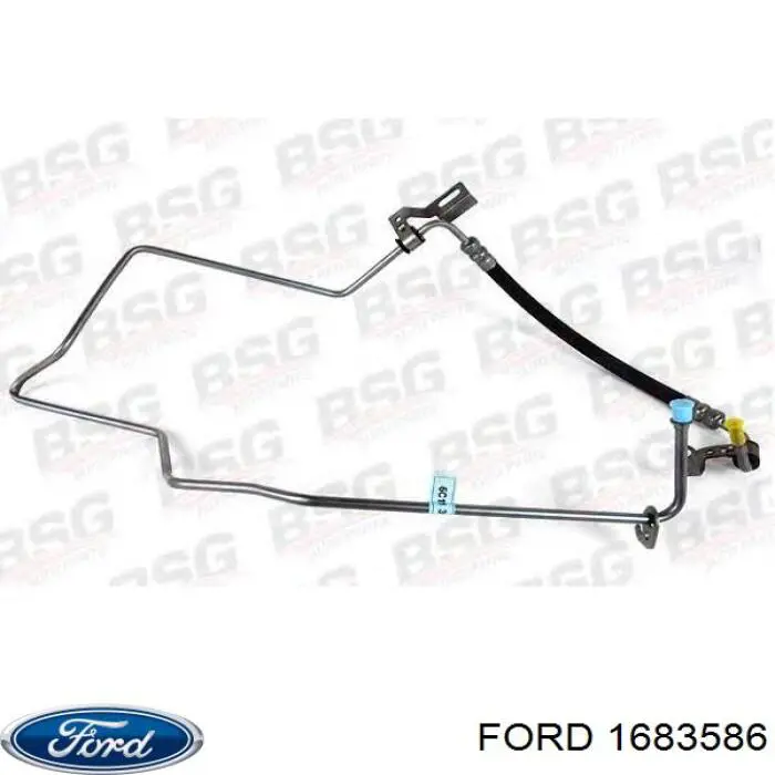 Przewód hydraulicznego układu wspomagania wysokiego ciśnienia, od pompy do maglownicy (mechanizmu) Ford 6C113E586AG cena, od 51,17 USD