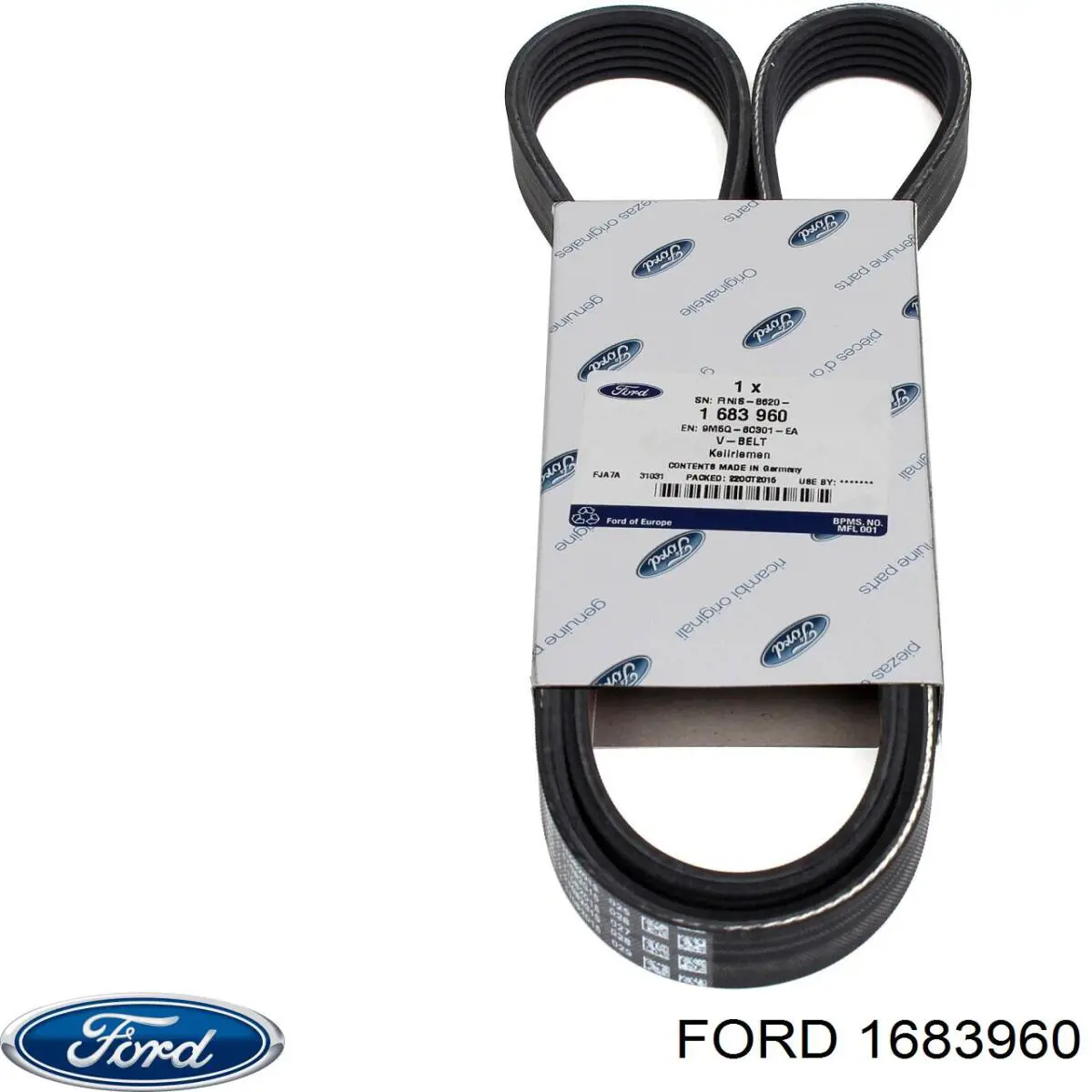 Do koszyka 1683960 Ford Pas napędowy mechanizmów