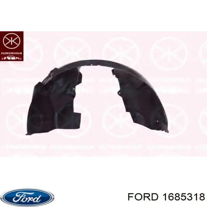 Nadkole błotnika przedniego prawe Ford 1685318 cena, od 22,53 USD