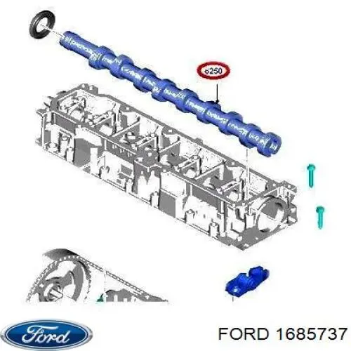 Wał rozrządu silnika Ford 1685737 cena, od 190,27 USD