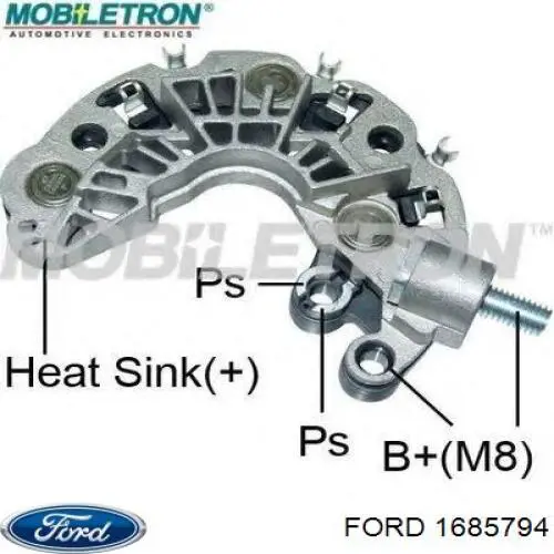 Alternator 1685794 Ford