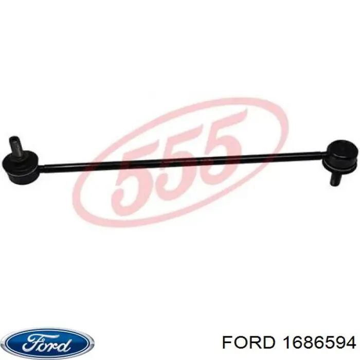 Do koszyka 1686594 Ford Łącznik stabilizatora przedniego