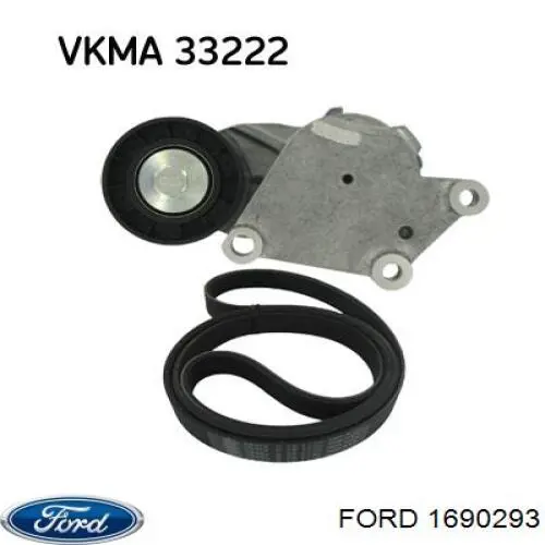 Napinacz paska napędowego Ford 1690293 cena, od 71,79 USD