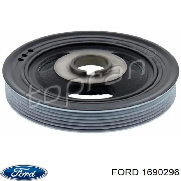 Do koszyka 1690296 Ford Koło pasowe wału korbowego
