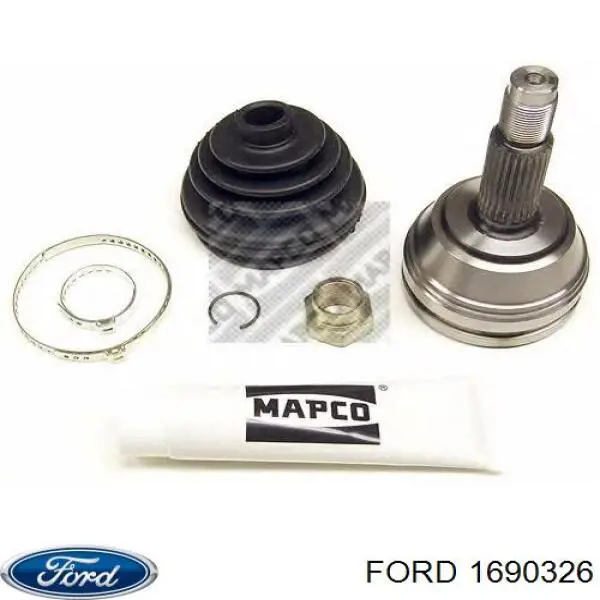 Przegub homokinetyczny przedni zewnętrzny Ford 1690326 cena, od 43,20 USD