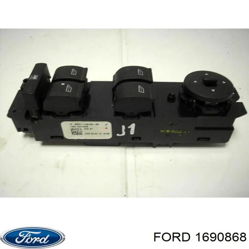 Panel przyciskowy sterowania podnośnikiem szyby przedni lewy Ford 1690868 cena, od 40,86 USD