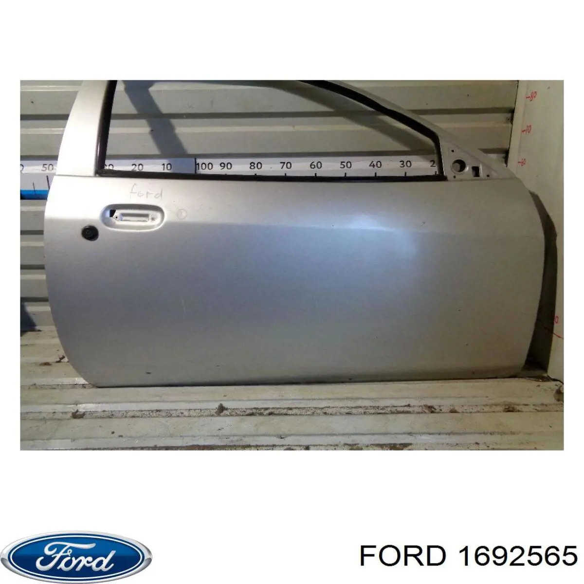 Drzwi przednie prawe Ford Ka hatchback (RBT) (1996 - 2008) cena, od 146,62 USD