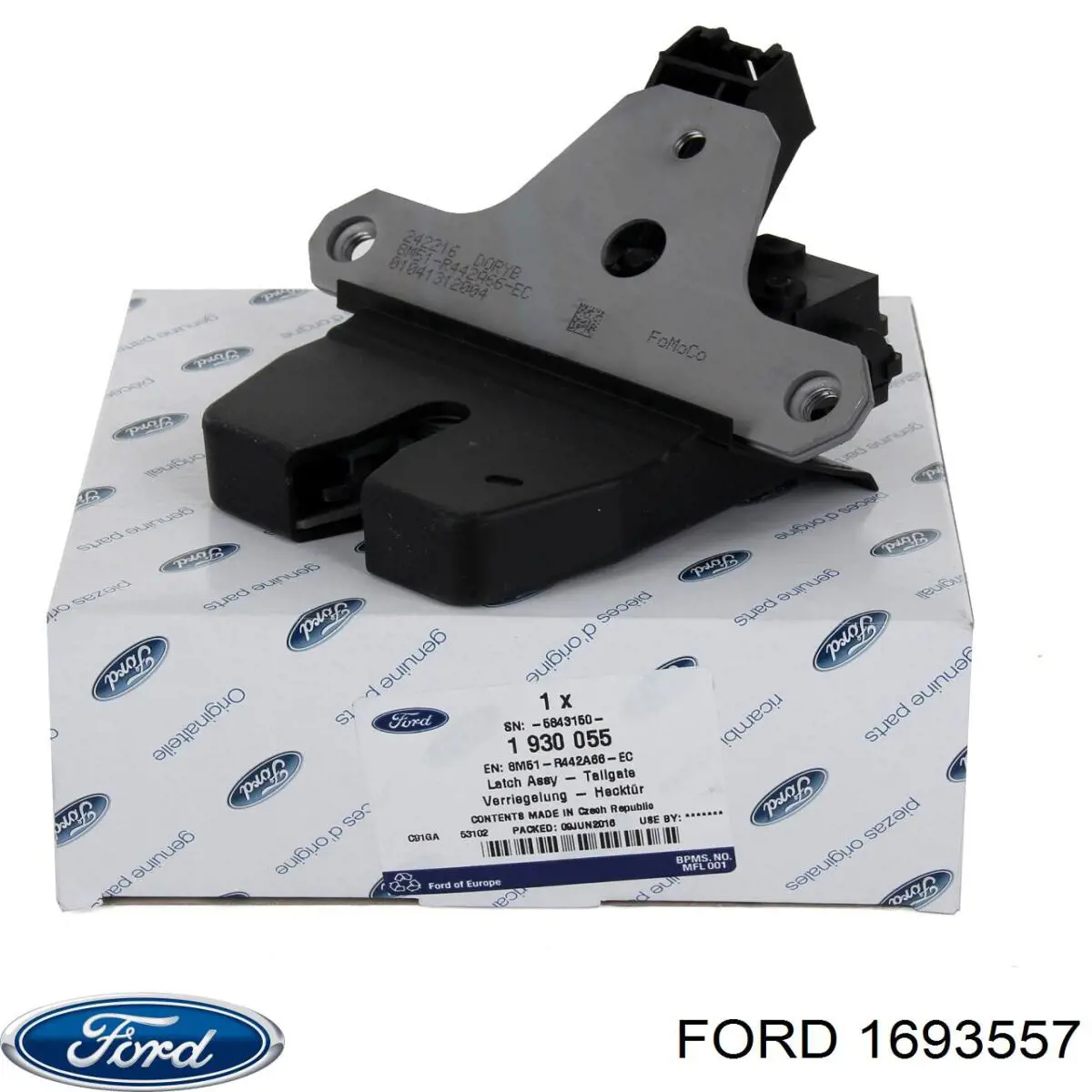 Do koszyka 1693557 Ford Maska silnika