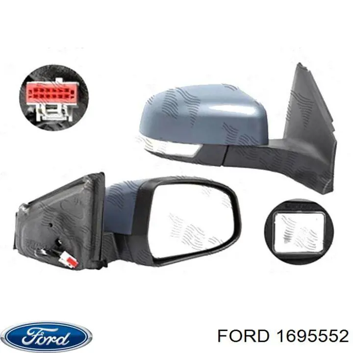 1777022 Ford Lusterko wsteczne prawe