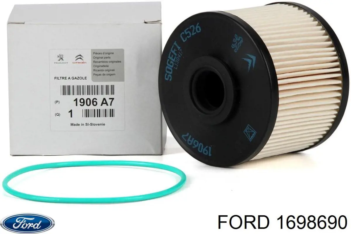 Obudowa filtra paliwa Ford 1698690 cena, od 364,04 USD