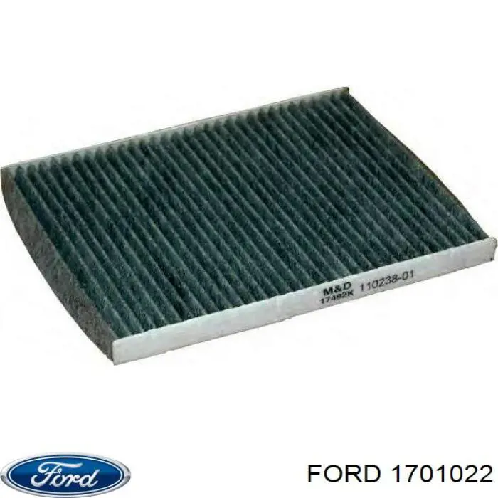 1701022 Ford Filtr kabiny