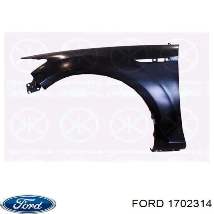 1702314 Ford Błotnik przedni lewy
