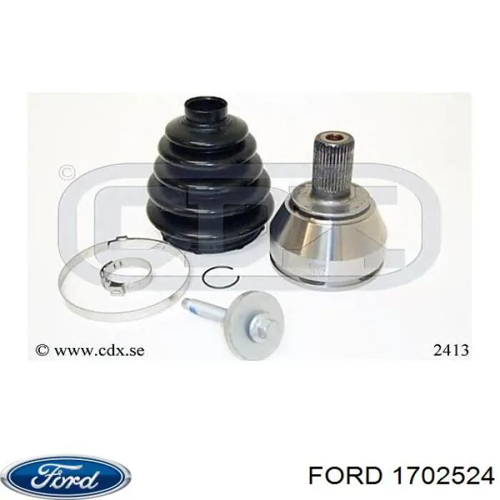 Przegub homokinetyczny przedni zewnętrzny Ford 1702524 cena, od 36,68 USD