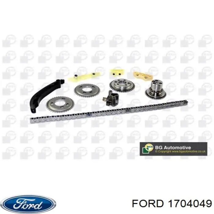 Do koszyka 1704049 Ford Prowadnica napinacza łańcucha rozrządu