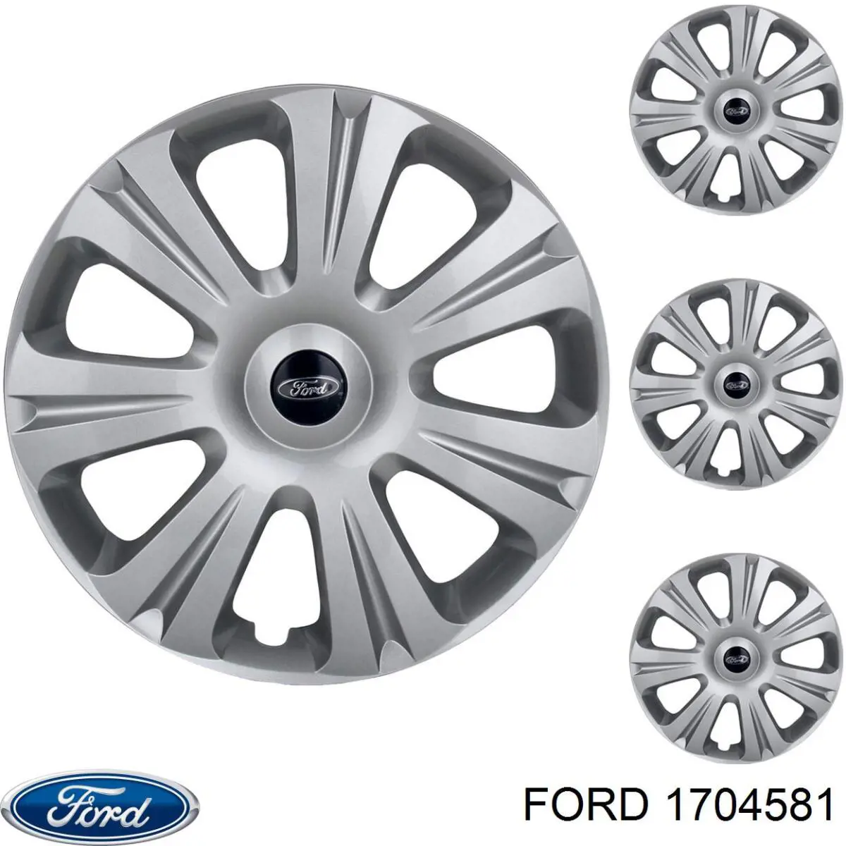 Do koszyka 1704581 Ford Kołpak do obręczy koła