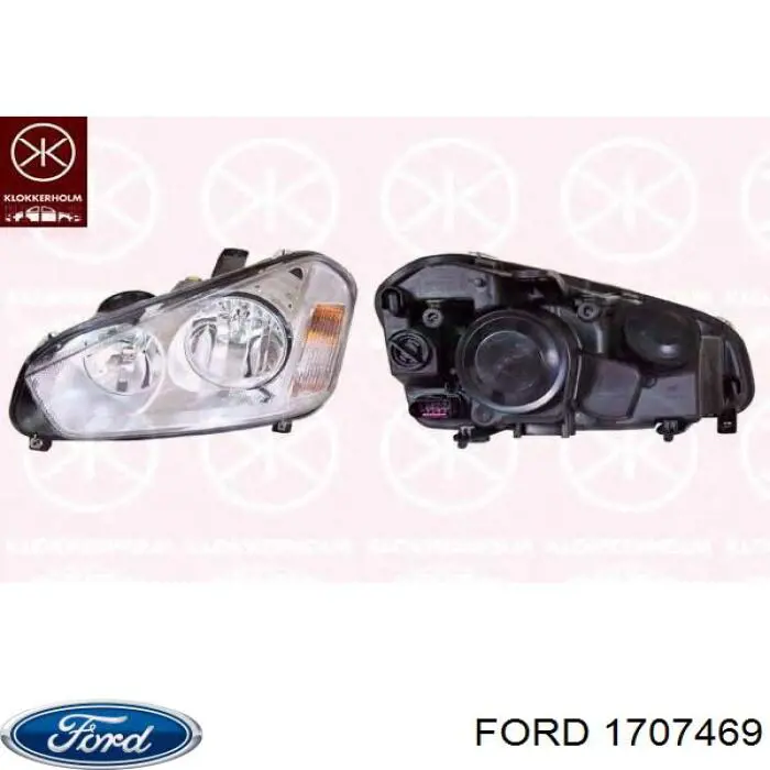 Reflektor lewy Ford 1707469 cena, od 129,40 USD