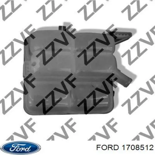 Do koszyka 1708512 Ford Zbiorniczek wyrównawczy układu chłodzenia