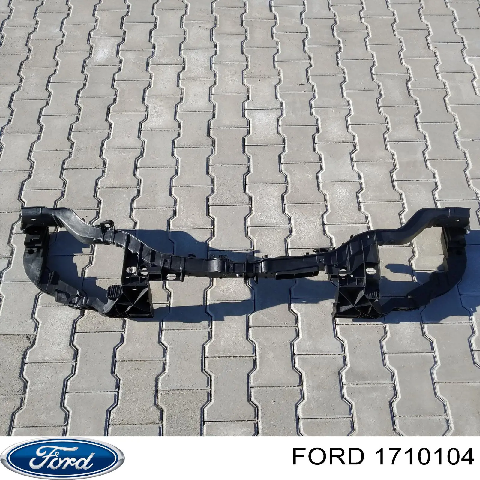 Do koszyka 1710104 Ford Osłona chłodnicy kompletna (panel mocowania reflektorów)