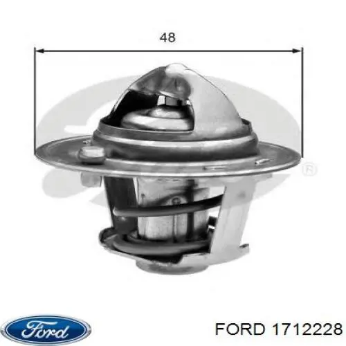 Do koszyka 1712228 Ford Termostat