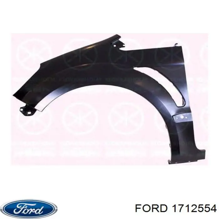 1712554 Ford Błotnik przedni prawy