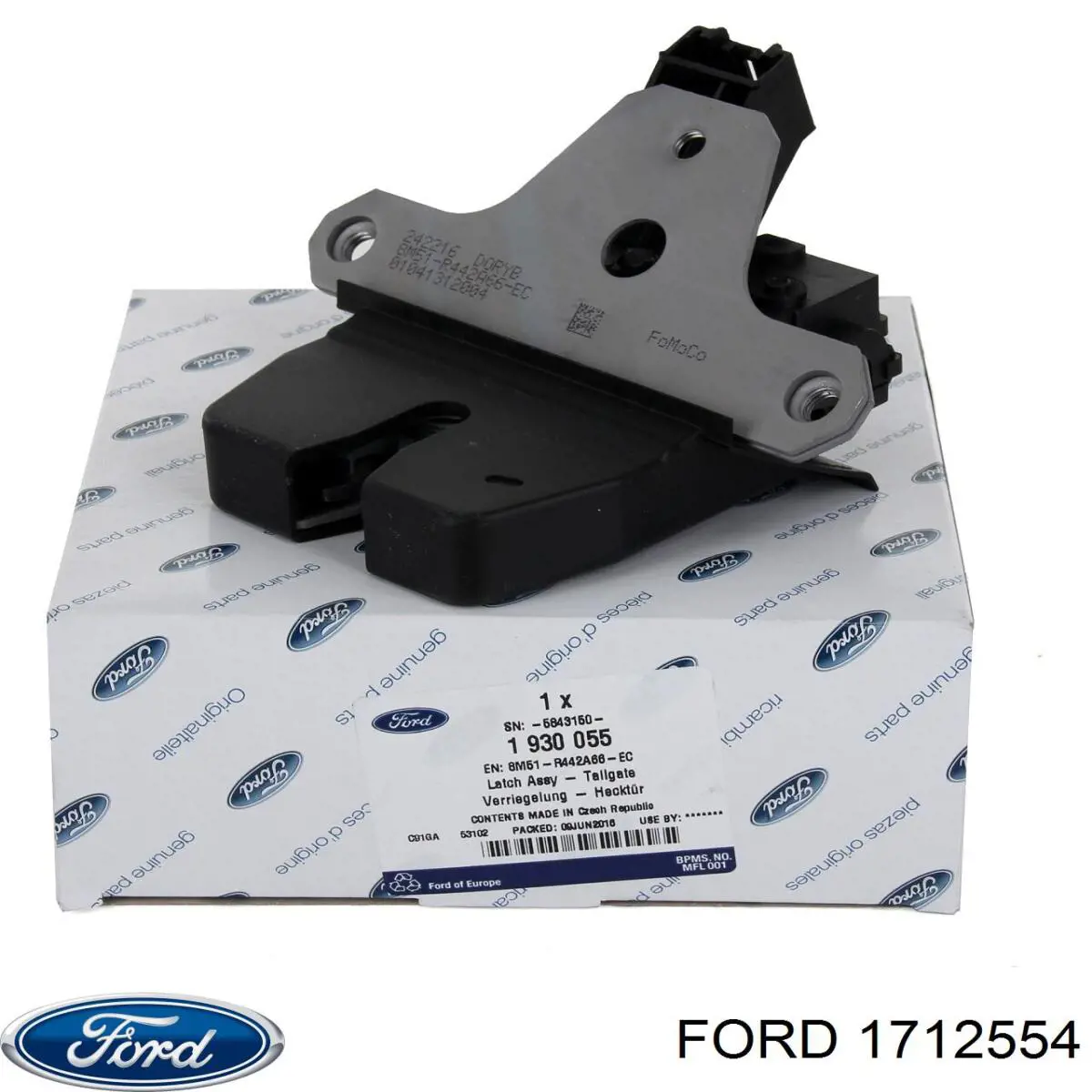 Do koszyka 1712554 Ford Błotnik przedni prawy