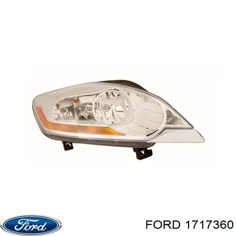 1717360 Ford Reflektor prawy