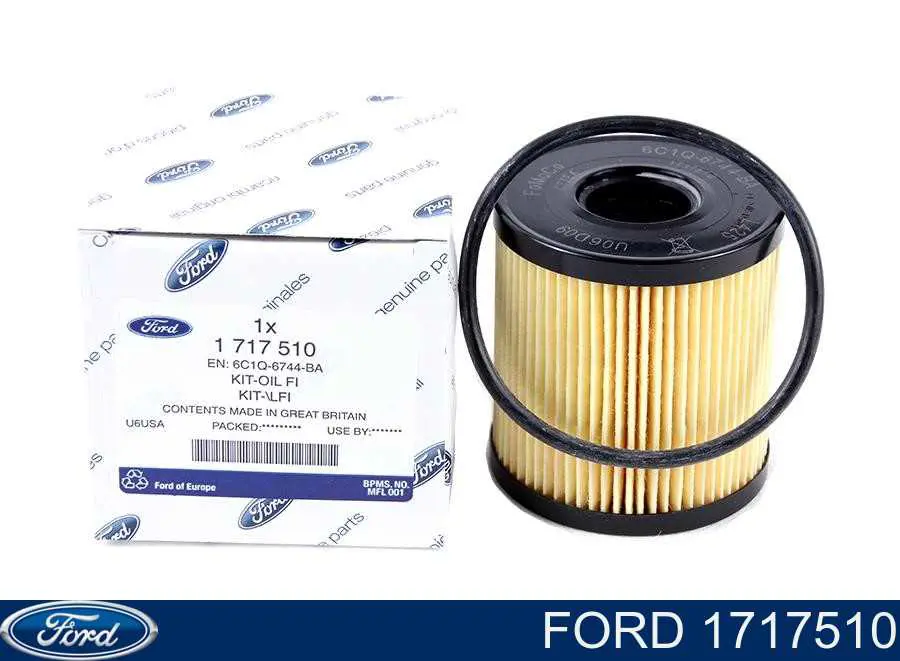 Filtr oleju Ford 1717510 cena, od 7,46 USD