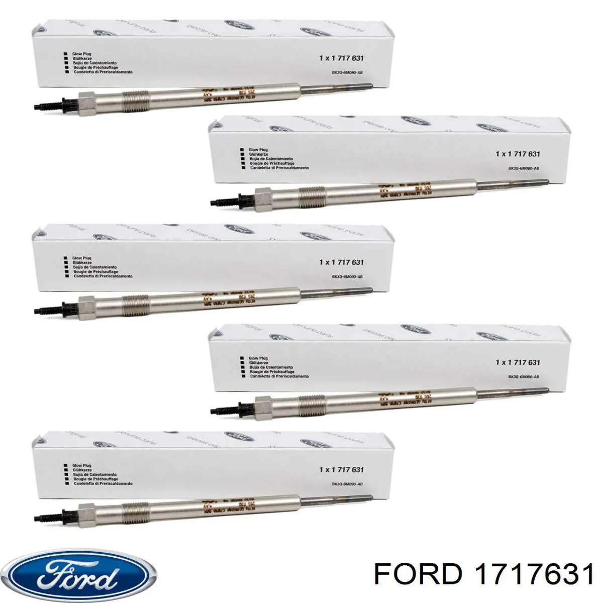 Do koszyka 1717631 Ford Świeca żarowa