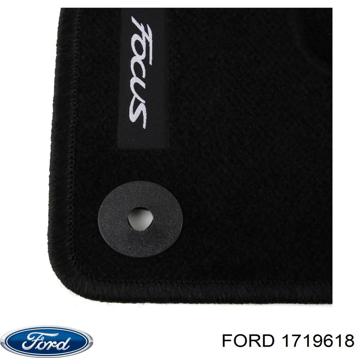 1719618 Ford Dywaniki przód+tył, komplet