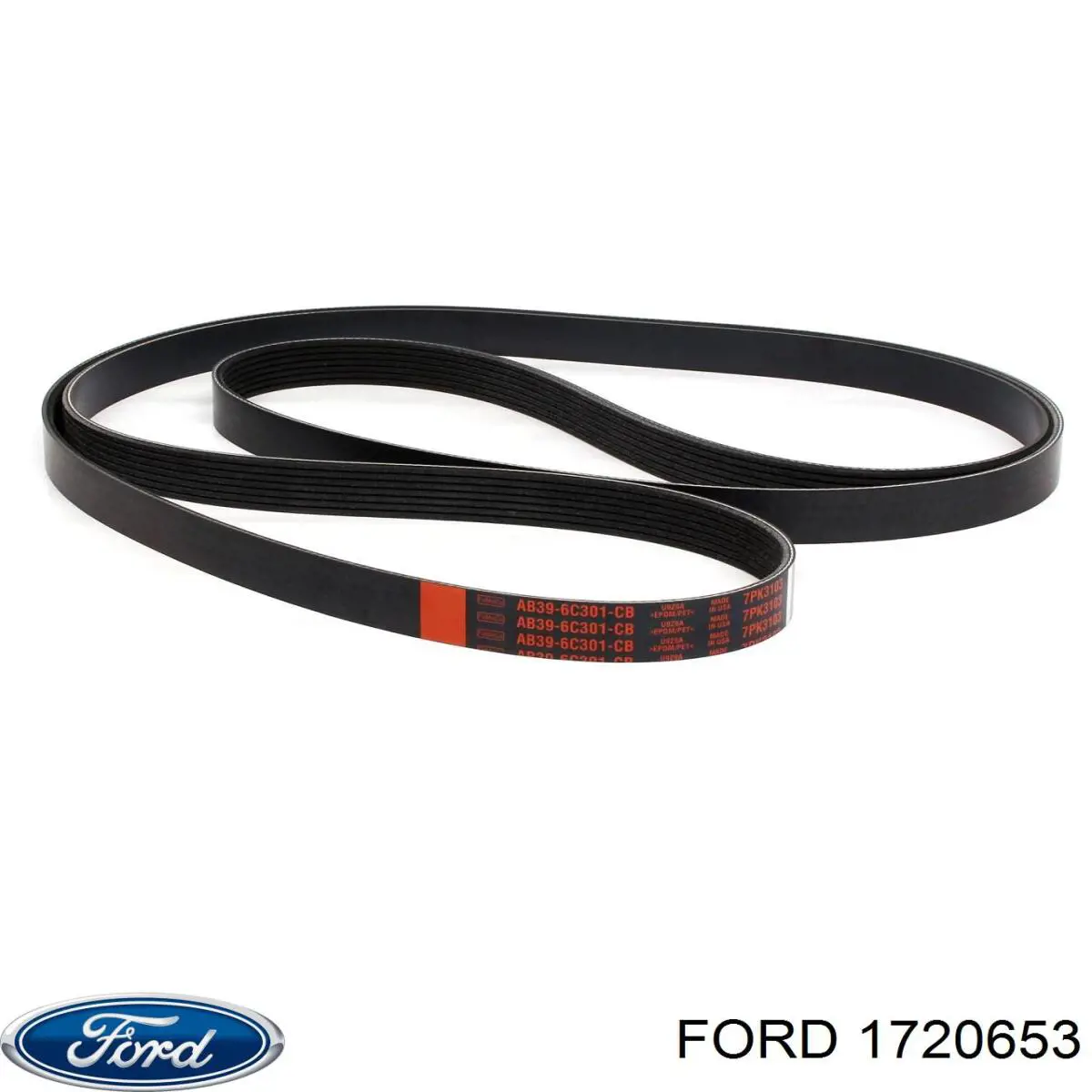 1720653 Ford Pas napędowy mechanizmów