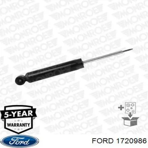 Do koszyka 1720986 Ford Amortyzator tylny
