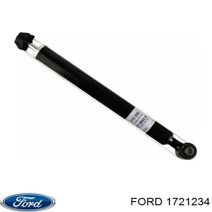 Do koszyka D2BZ18125M Ford Amortyzator tylny