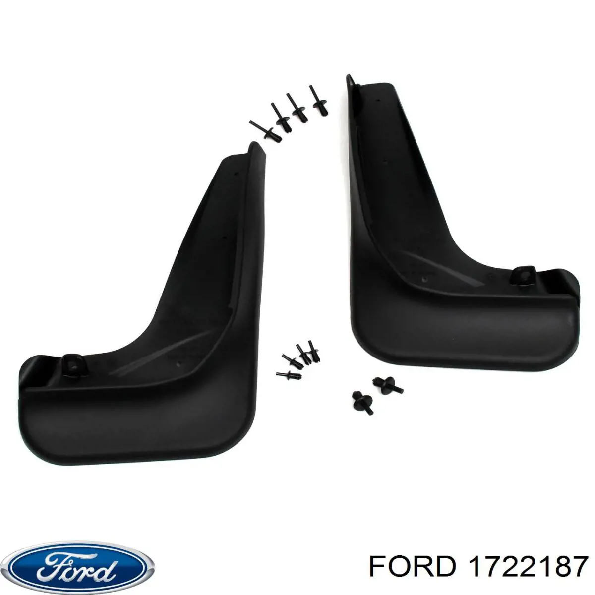 Do koszyka Chlapacze tylne, komplet Ford Focus III CB8