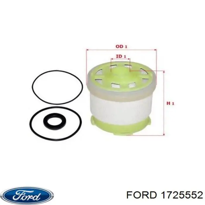Filtr paliwa Ford 1725552