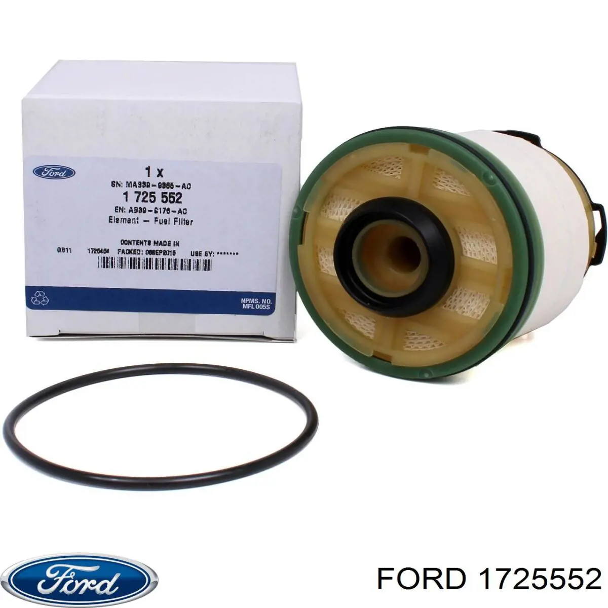 Do koszyka 1725552 Ford Filtr paliwa